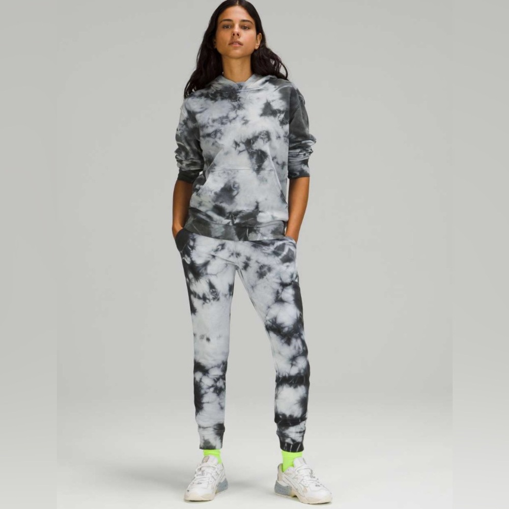 Lululemon Vuori Alo Yoga Women’s Warm Down Tye dye Jogger Leggings Pants 12 XL